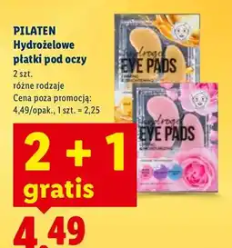 Lidl Hydrożelowe płatki pod oczy, różne rodzaje oferta