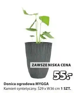 JYSK Doniczka ogrodowa Mygga kamień syntetyczny oferta