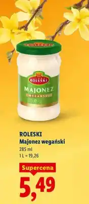 Lidl Majonez wegański oferta