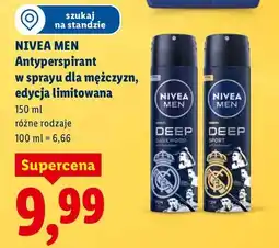 Lidl Antyperspirant w sprayu dla mężczyzn, edycja limitowana, różne rodzaje oferta