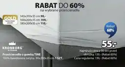 JYSK Prześcieradło z gumką oferta