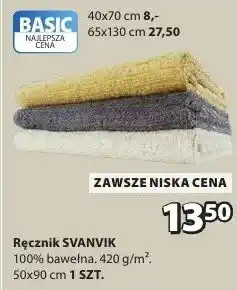 JYSK Ręcznik Svanvik oferta
