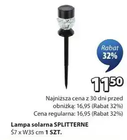 JYSK Lampa solarna Splitterne oferta