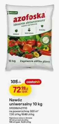 Castorama Nawóz uniwersalny idealnie zbilansowany oferta
