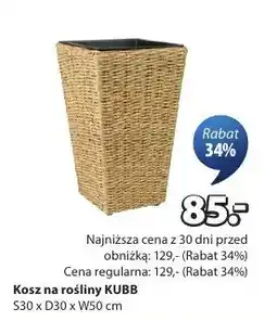 JYSK Kosz na rośliny Kubb oferta