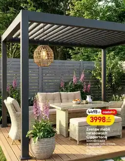 Castorama Zestaw mebli tarasowych Cippertone oferta