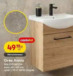 Castorama Szafka z umywalką Nicola oferta