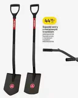 Castorama Szpadel ostry z metalowym trzonkiem oferta