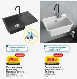 Castorama Zestaw komora gospodarcza Aria z baterią oferta