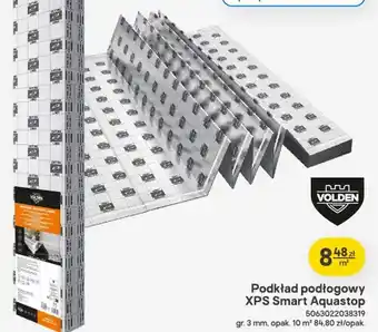 Castorama Podkład podłogowy XPS Smart Aquastop oferta
