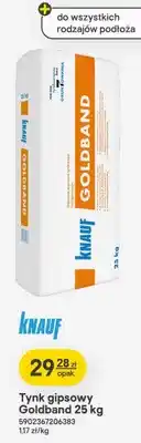 Castorama Tynk gipsowy Goldband oferta