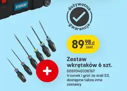 Castorama Zestaw wkrętaków 6 szt oferta