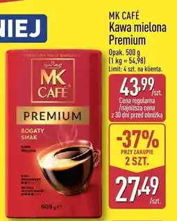 ALDI Kawa mielona Premium oferta