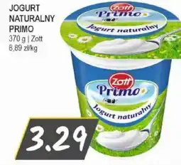 Słoneczko Zott Jogurt naturalny Primo oferta