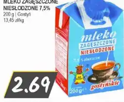 Słoneczko Gostyń mleko zagęszczone oferta