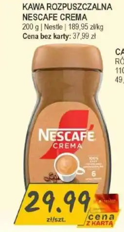 Słoneczko Nescafe Kawa Crema oferta