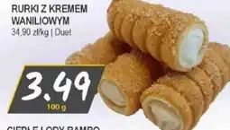 Słoneczko Rurki z kremem waniliowym oferta