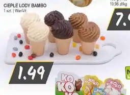 Słoneczko WanVit Ciepłe Lody Bambo oferta