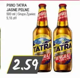 Słoneczko Tatra Piwo Jasne Pełne oferta
