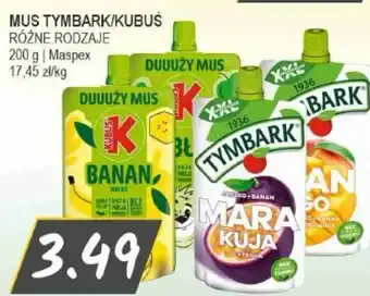 Słoneczko Mus Tymbark/Kubuś oferta