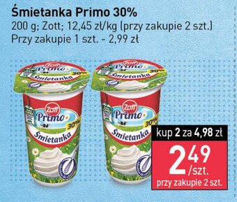 Stokrotka Śmietanka Primo 30% 200g oferta
