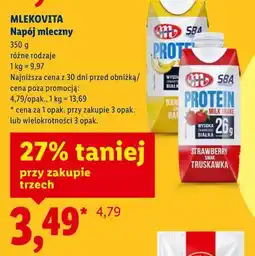 Lidl Mlekovita Napój mleczny oferta