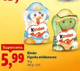 Lidl Kinder Figurka wielkanocna oferta