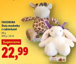 Lidl FAVORINA DuŰa maskotka z cukierkami oferta