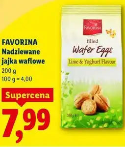 Lidl FAVORINA Nadziewane jajka waflowe oferta