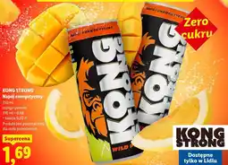 Lidl KONG STRONG Nap3j energetyczny oferta