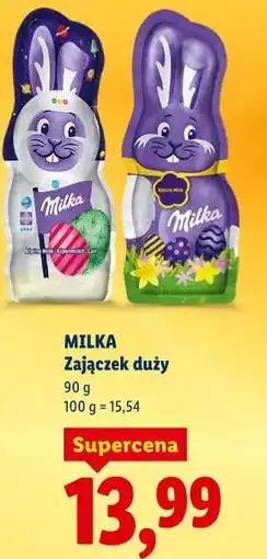 Lidl MILKA Zajączek duży oferta