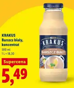 Lidl KRAKUS Barszcz biały, koncentrat oferta