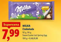 Lidl MILKA Czekolada oferta