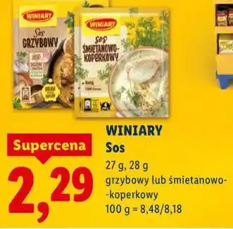 Lidl WINIARY Sos oferta