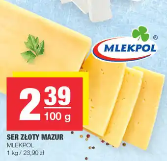 Spar Ser złoty Mazur 100g oferta