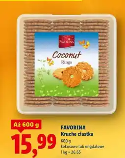 Lidl Kruche ciastka kokosowe oferta
