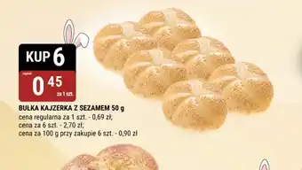 bi1 Bułka kajzerka z sezamem oferta
