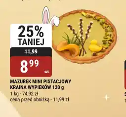 bi1 Mazurek Mini Pistacjowy Kraina Wypieków oferta