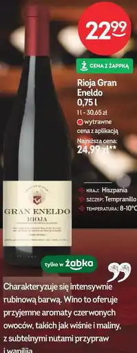 Żabka Rioja Gran Eneldo oferta