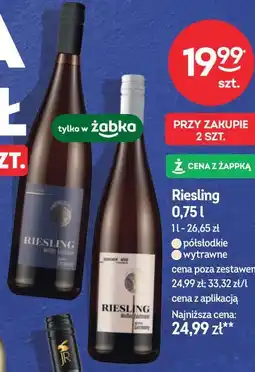 Żabka Riesling oferta
