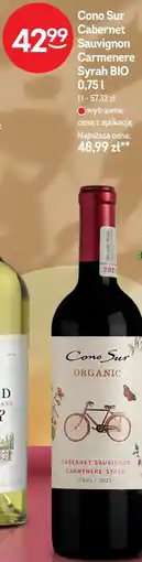 Żabka Cono Sur Cabernet Sauvignon Carmenere Syrah BIO oferta