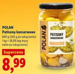 Lidl POLAN Patisony konserwowe oferta