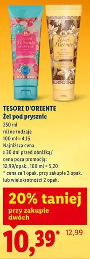 Lidl TESORI D'ORIENTE Żel pod prysznic oferta