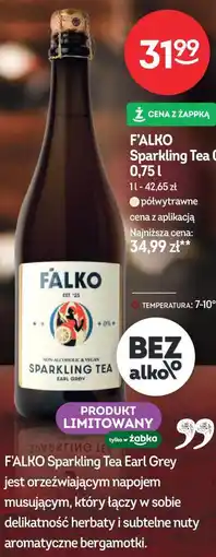 Żabka F'ALKO Sparkling Tea 0% oferta