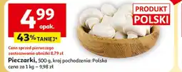 Auchan Pieczarki, 500 g, kraj pochodzenia: Polska oferta