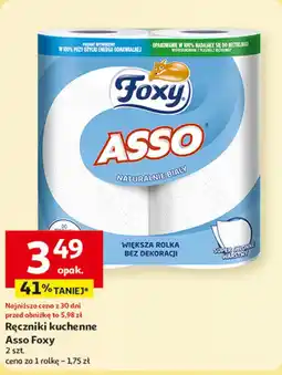 Auchan Ręczniki kuchenne Asso Foxy oferta
