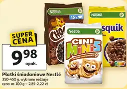 Auchan Płatki śniadaniowe Nestl oferta