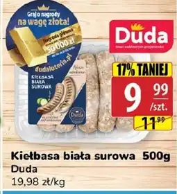 API MARKET Kiełbasa biała surowa Duda oferta