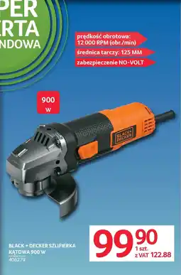 Selgros Black+decker szlifierka kątowa oferta