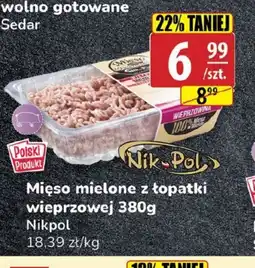 API MARKET Nikpol Mięso mielone z łopatki wieprzowej oferta